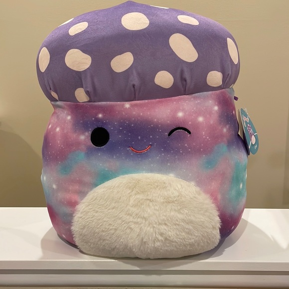 Squishmallows Other Nwt 6 Unai The Mushroom Squishmallow Poshmark